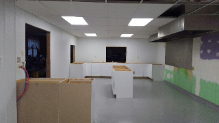 PMES Social Hall kitchen renovation
