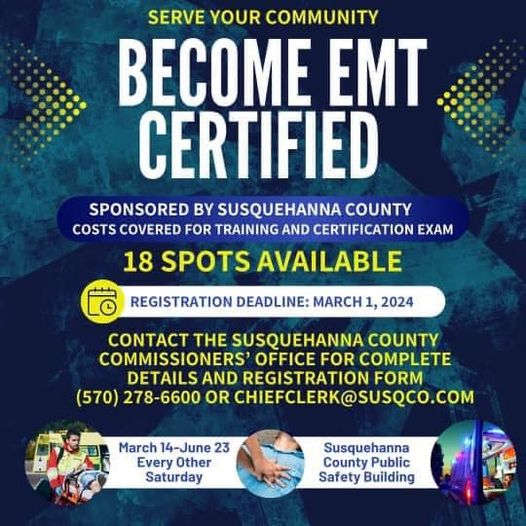 Become EMT Certified